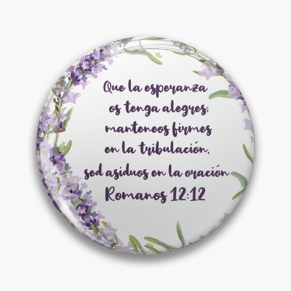 Item preview,
sed asiduos en la oración
Romanos 12:12 designed and sold by neteor.