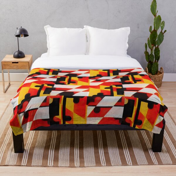 Item preview, Maryland Colors Chalk Abstract designed and sold by bubred24.