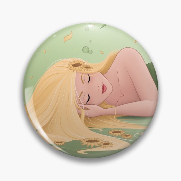 Item preview, Sleeping Sunflower Mermaid designed and sold by emmaburndesigns.
