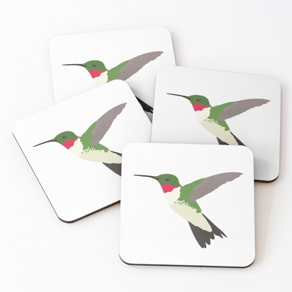 Item preview, Ruby-Throated Hummingbird - Archilochus colubris designed and sold by Emma Pardini.