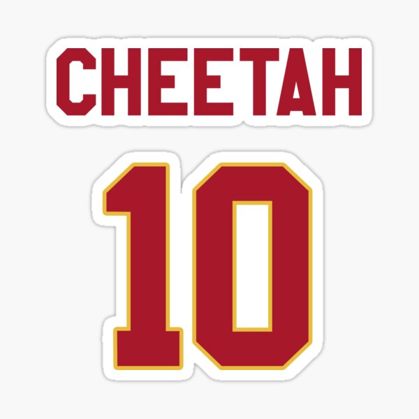 Kansas City Chiefs cheetah Tyreek Hill shirt