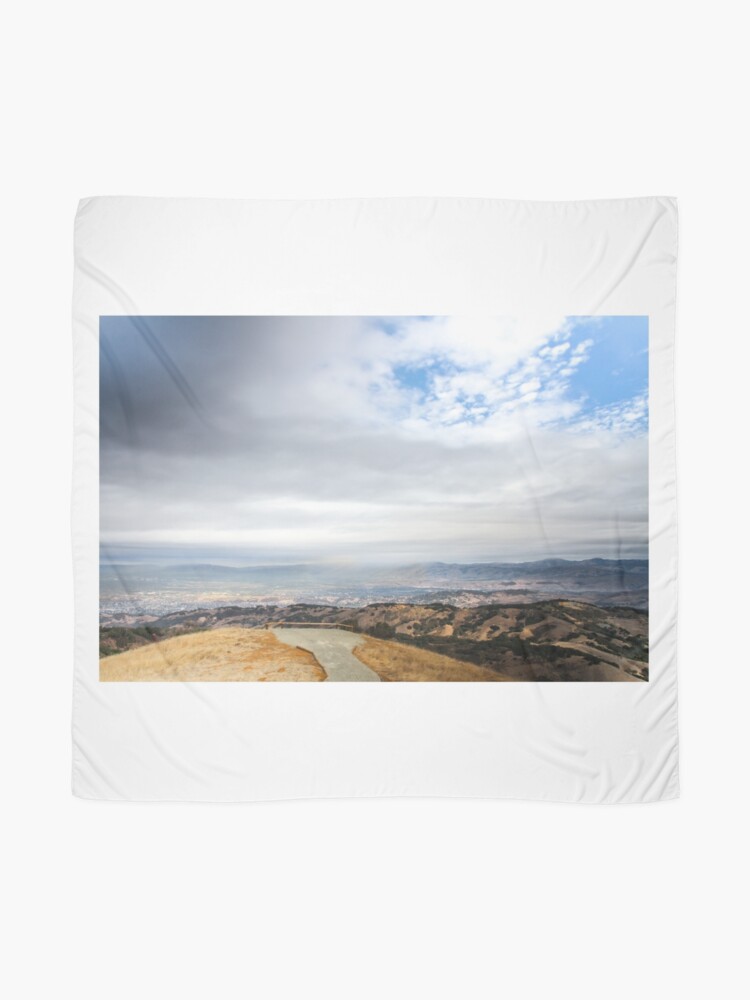 Thumbnail 2 of 3, Scarf, San Jose Overlook 1 designed and sold by littleoldhag.