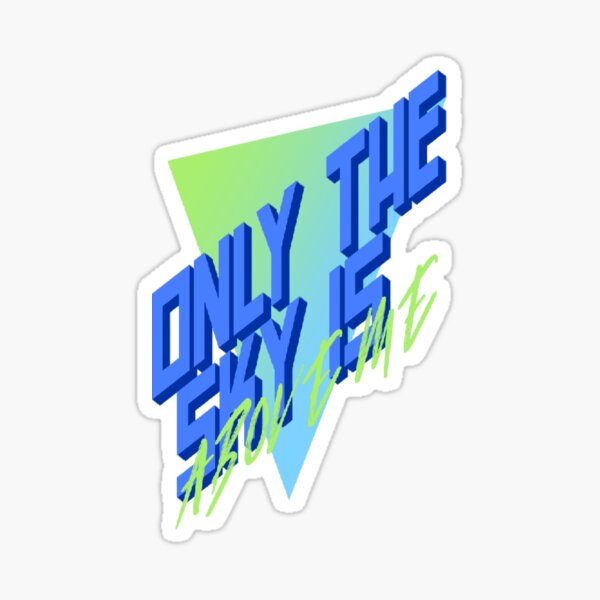 Aperçu de l'œuvre ONLY THE SKY IS ABOVE ME. N°5. créée et vendue par Vinidal.