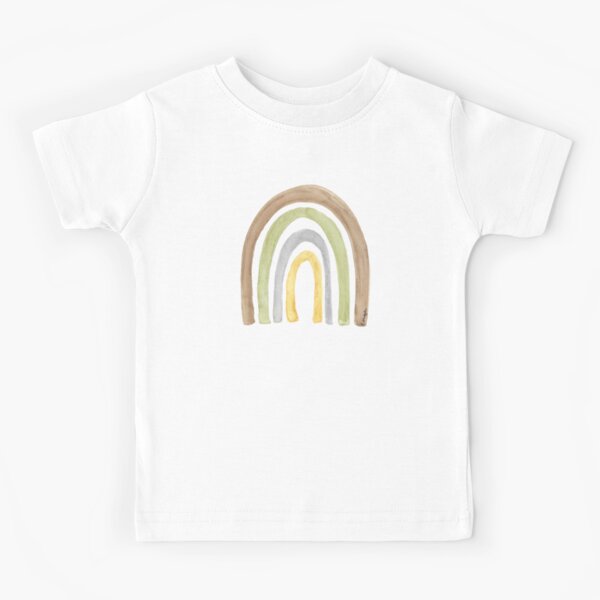Watercolour Rainbow Tatra Cottage Kids T-Shirt