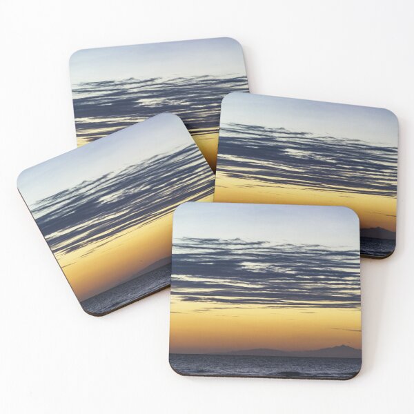 Item preview, Interesting clouds on sunset sky background over the sea, Tuscany, Italy designed and sold by Alexander Sorokopud.