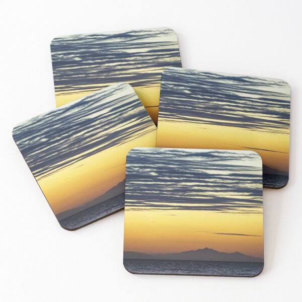 Item preview, Interesting clouds on sunset sky background over the sea, Tuscany, Italy designed and sold by Alexander Sorokopud.