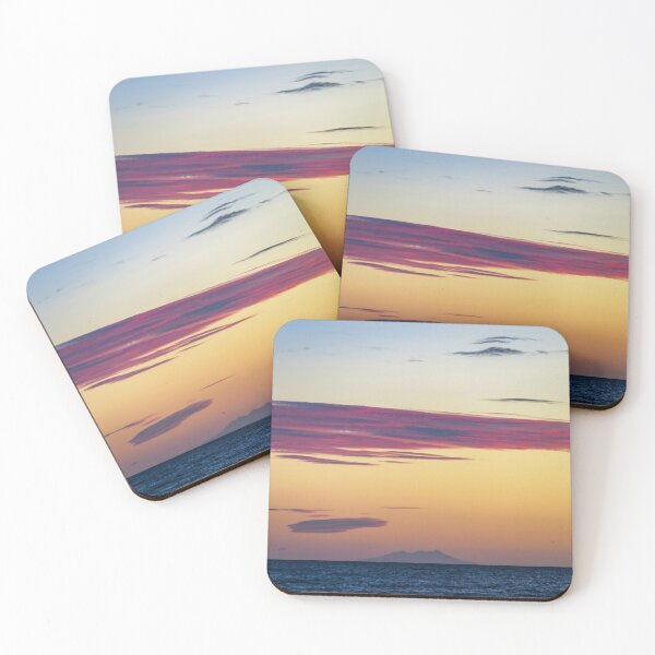 Item preview, Interesting clouds on sunset sky background over the sea, Tuscany, Italy designed and sold by Alexander Sorokopud.
