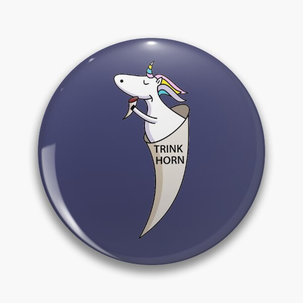 Item preview,  Funny unicorn drinking horn designed and sold by spontania.