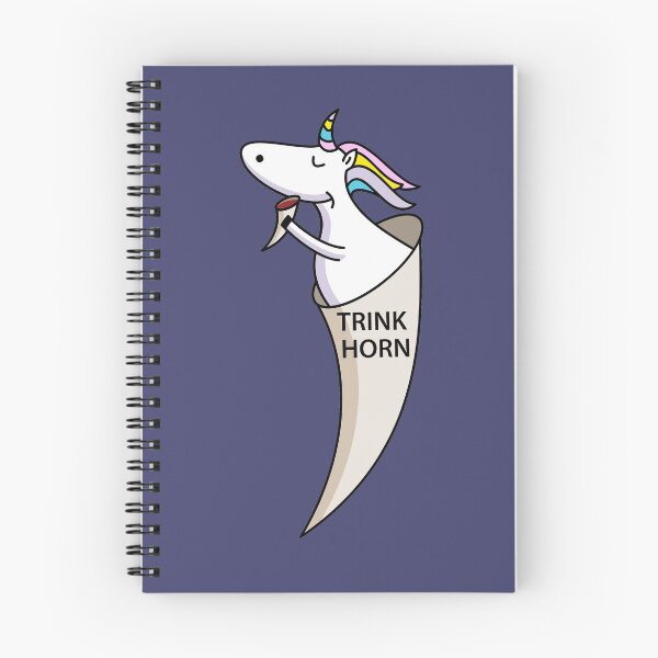Item preview,  Funny unicorn drinking horn designed and sold by spontania.