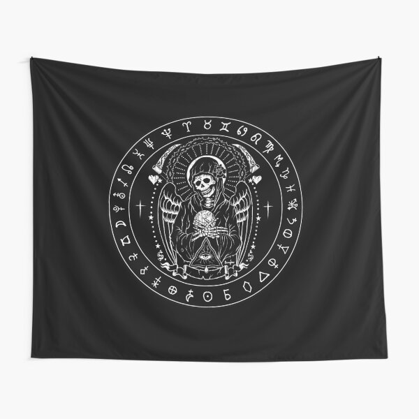 Holy Death Santa Muerte Tapestry