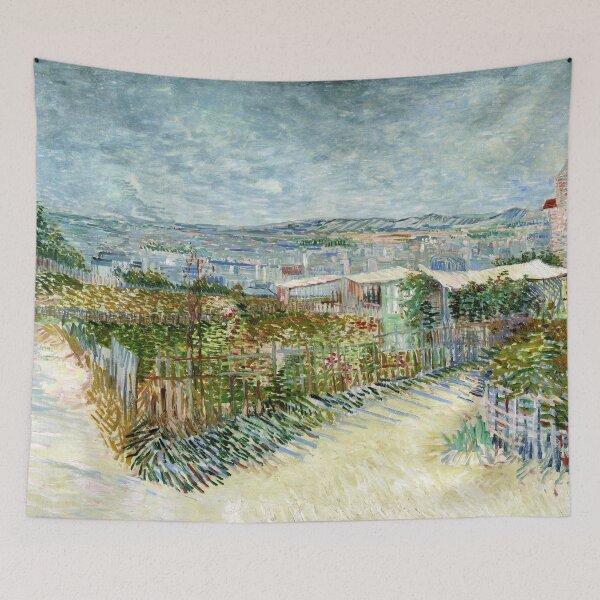 Item preview, Montmartre behind the Moulin de la Galette, by Vincent van Gogh designed and sold by Irina Polyanskaya.
