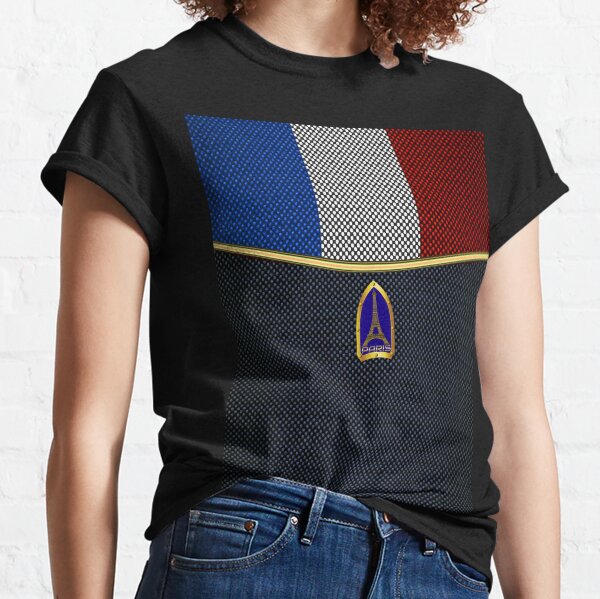 Eiffel Tower (Paris, France Flag) Classic T-Shirt