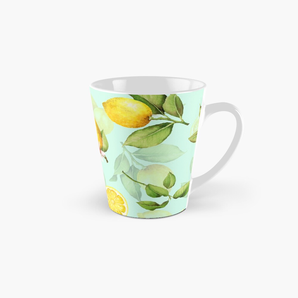 Summer Lemons turqouise Mug