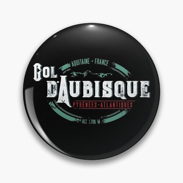 Item preview, Col d'Aubisque 02 T-Shirt + Sticker - Route des Cols Pyrenees designed and sold by ROADTROOPER.