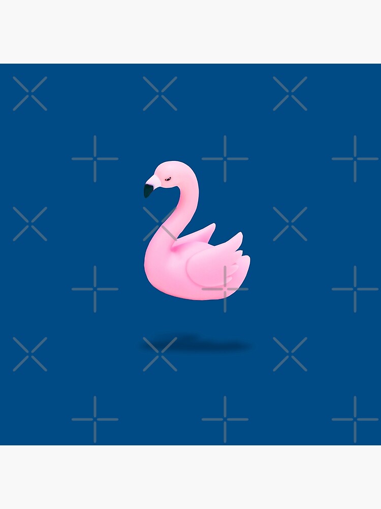 Flying Pink Plastic Flamingo by KatyaHavok