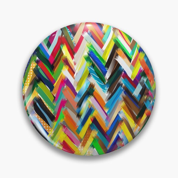 Item preview, colorfull chevrons designed and sold by kharma zero.