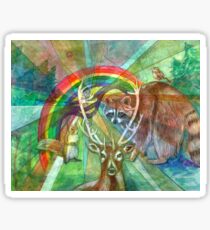The Rainbow Cocoon Sticker