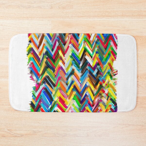 Item preview, colorfull chevrons designed and sold by kharma zero.