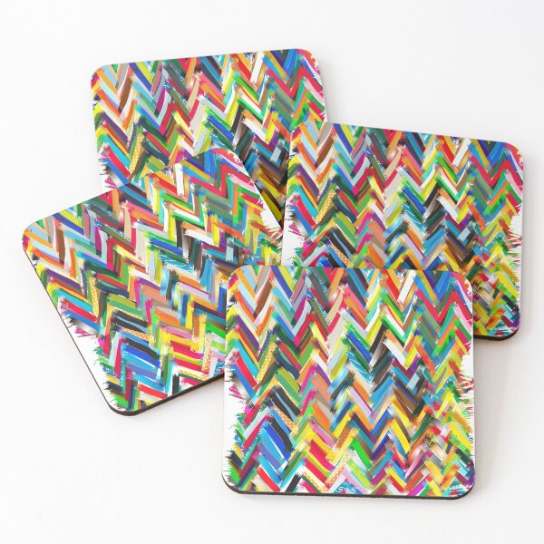 Item preview, colorfull chevrons designed and sold by kharma zero.