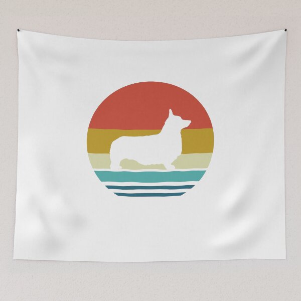Item preview, Pembroke Welsh Corgi - Vintage Retro Pembroke Welsh Corgi Dog Breed - Pembroke Dog Owner Gift designed and sold by HappyTees Lab.