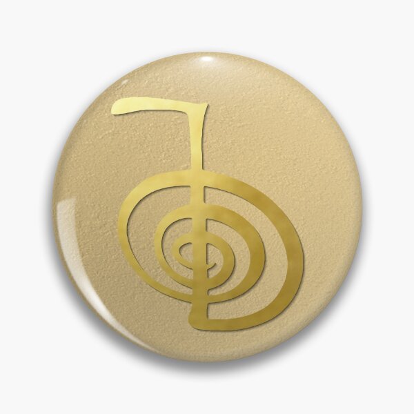 Item preview, Reiki healing CHO KU REI The Power Symbol gold spiritual element designed and sold by Michallandsberg.