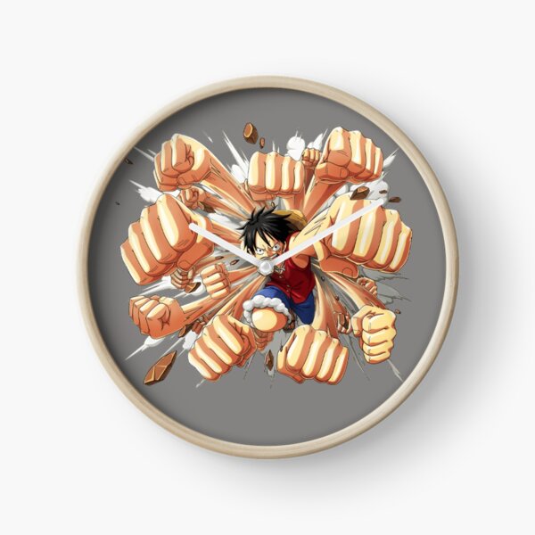 Luffy Clocks Redbubble