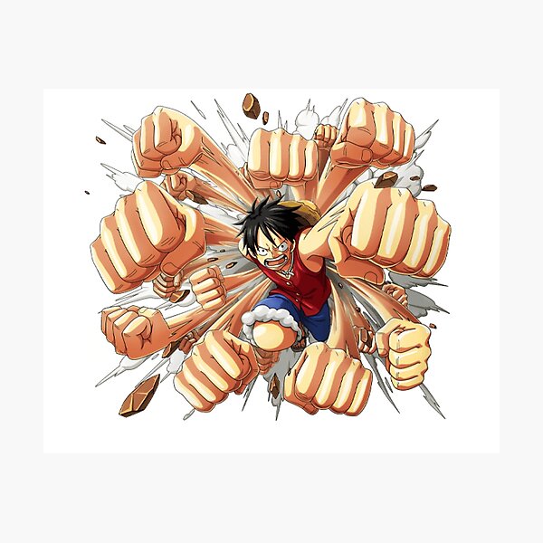 Luffy Haki Photographic Prints for Sale | Redbubble