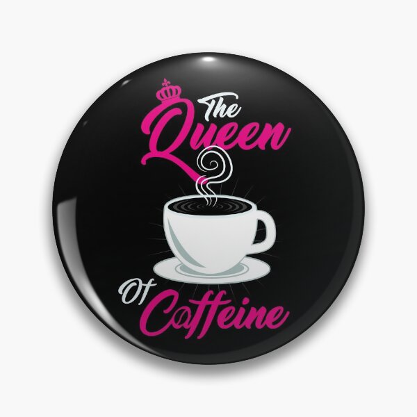 Item preview, Coffee Lover Gift " The Queen Of Coffeine Shirt "  designed and sold by kammoe.