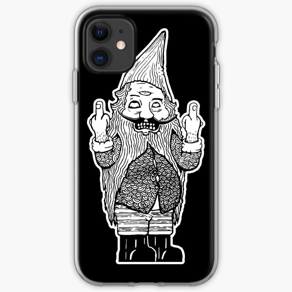 Gnome Regrets - Double Bird Third Eye iPhone Soft Case