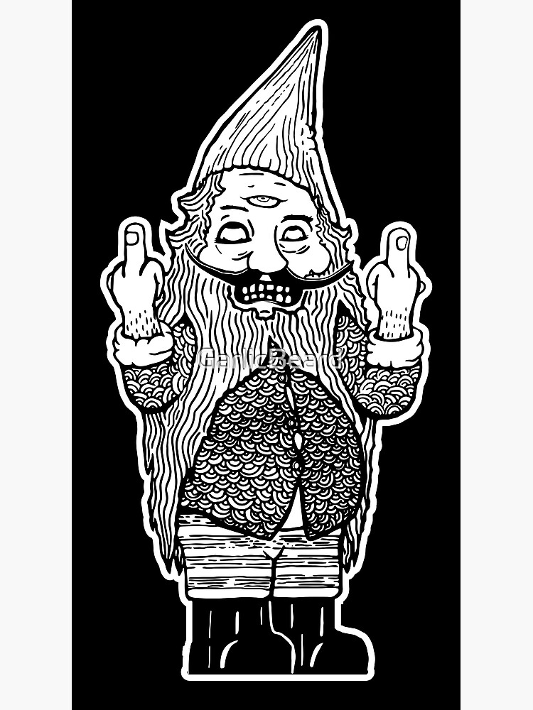 Gnome Regrets - Double Bird Third Eye by GarlicBeard