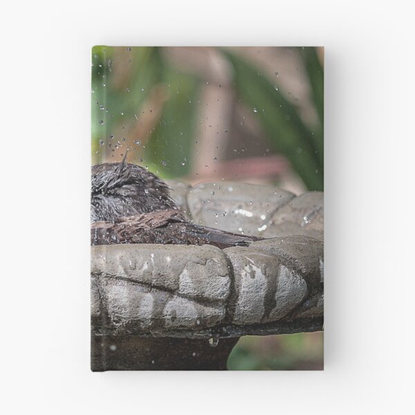 Item preview, Blackbird bathing designed and sold by Wendy Williams.