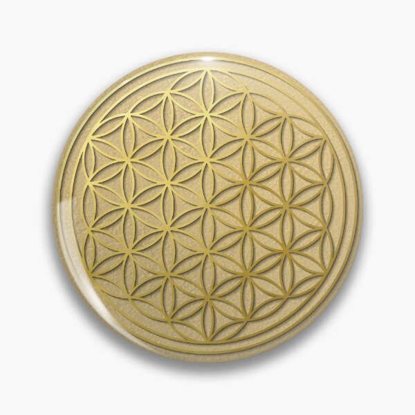 Item preview, The Flower Of Life sacred geometry mandala healing protection amulet  designed and sold by Michallandsberg.