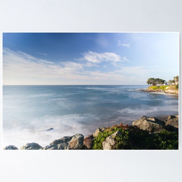 West Cliff Drive Afternoon Poster