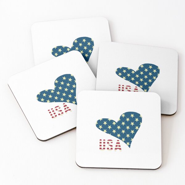 Item preview, USA Flag love  America Patriotic Premium Gift 4th Of July   designed and sold by aminosile.