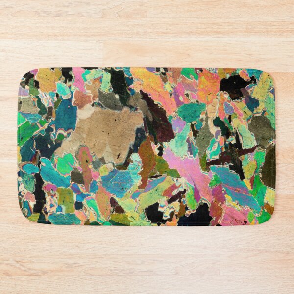 Item preview, Lewisian Gneiss (Hornblendite from Avernish, Scotland), Rock Thin Section Microscope Photo Geology Gift designed and sold by SciArtImages.