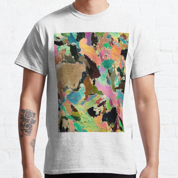 Lewisian Gneiss (Hornblendite from Avernish, Scotland), Rock Thin Section Microscope Photo Geology Gift Classic T-Shirt