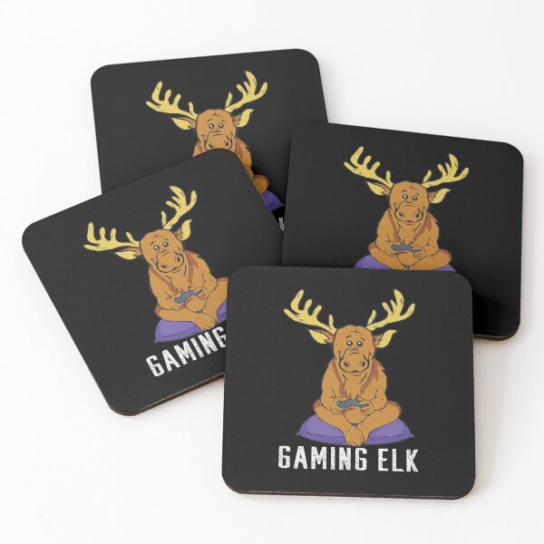 Item preview, Gaming Elk - Funny Design for Gamer designed and sold by ArticaDesign.