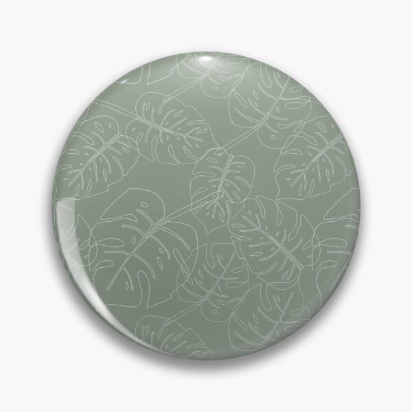 Item preview, Monstera Leaf Pattern - Mint Green Clay designed and sold by hellocando.