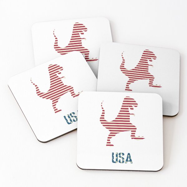 Item preview, 4th of July Dinosaur T-Rex USA Flag designed and sold by aminosile.