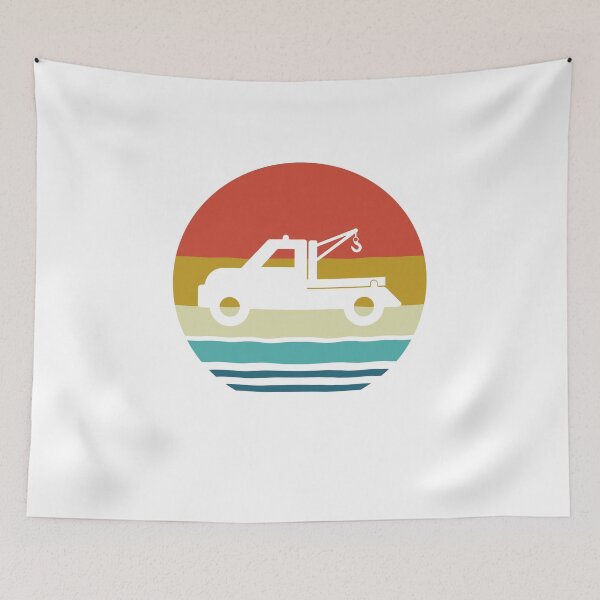 Item preview, Tow Truck - Vintage Retro Tow Truck Driver - Tow Truck Driver Gift designed and sold by HappyTees Lab.