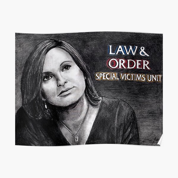 Olivia Benson Law and Order SVU Poster