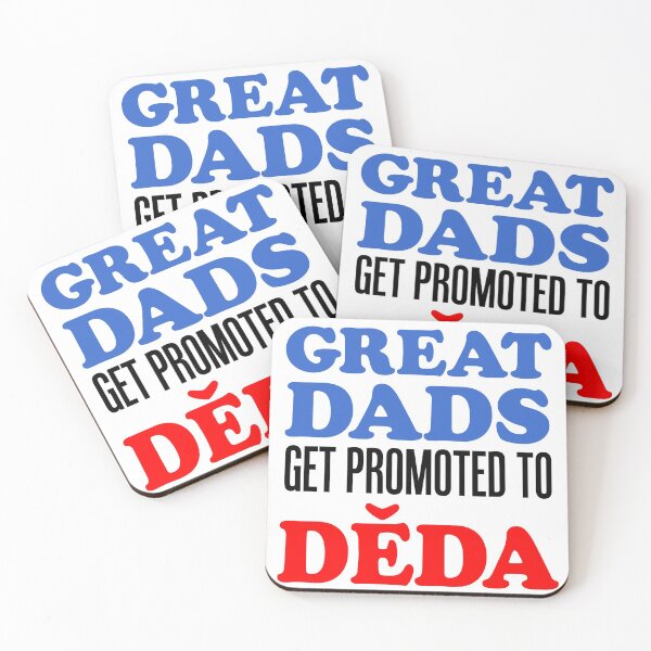 Item preview, Great Dads Promoted To Deda Czech Grandfather designed and sold by jaycartoonist.
