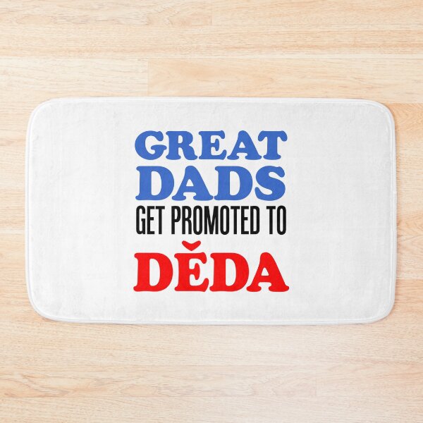 Item preview, Great Dads Promoted To Deda Czech Grandfather designed and sold by jaycartoonist.
