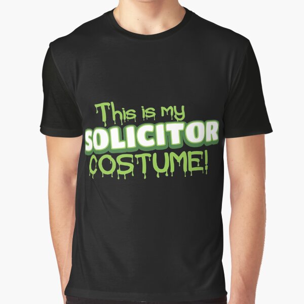 This is my solicitor costume (Halloween) Graphic T-Shirt