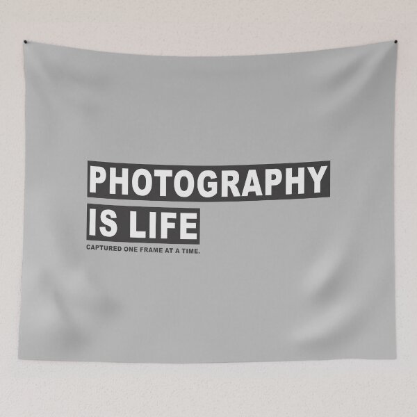 Item preview, Photograhy is Life Quote Gift for Photographers designed and sold by PMDConcepts.