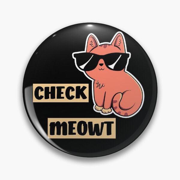 Item preview, Check Meowt designed and sold by nathanriccelle.