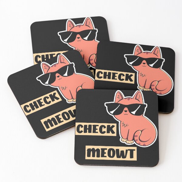 Item preview, Check Meowt designed and sold by nathanriccelle.