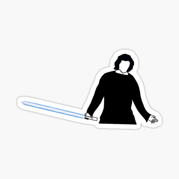 Vista previa del artículo con la obra «Ben Solo encogerse de hombros», diseñado y vendido por christinenicole.