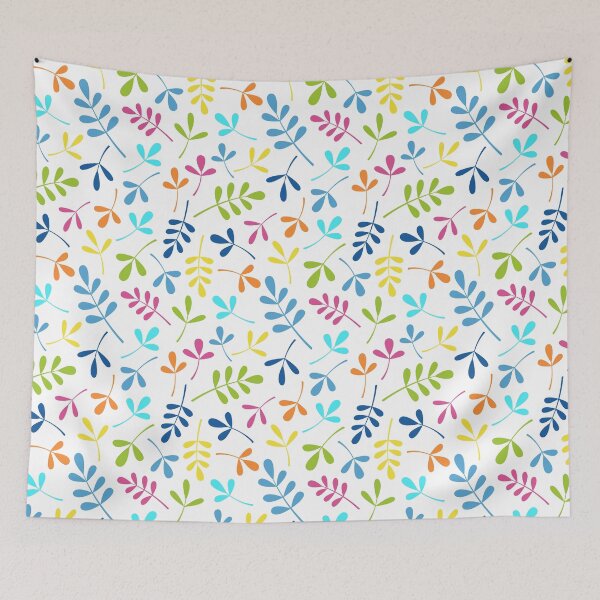 Item preview, Multicolored Assorted Leaf Silhouette Pattern designed and sold by NataliePaskell.