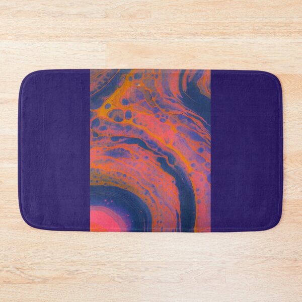 Item preview, Fluid art - yellow, pink and blue designed and sold by themuseinspired.